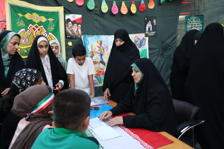 تصاویر/ حضور مواکب حوزه علمیه در جشن مردمی غدیر