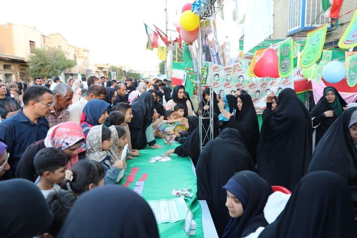 تصاویر/ حضور مواکب حوزه علمیه در جشن مردمی غدیر