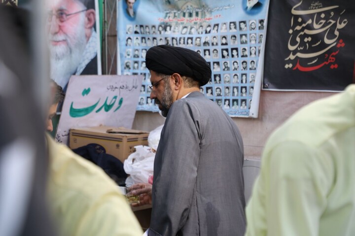 تصاویر/ حضور مواکب حوزه علمیه در جشن مردمی غدیر