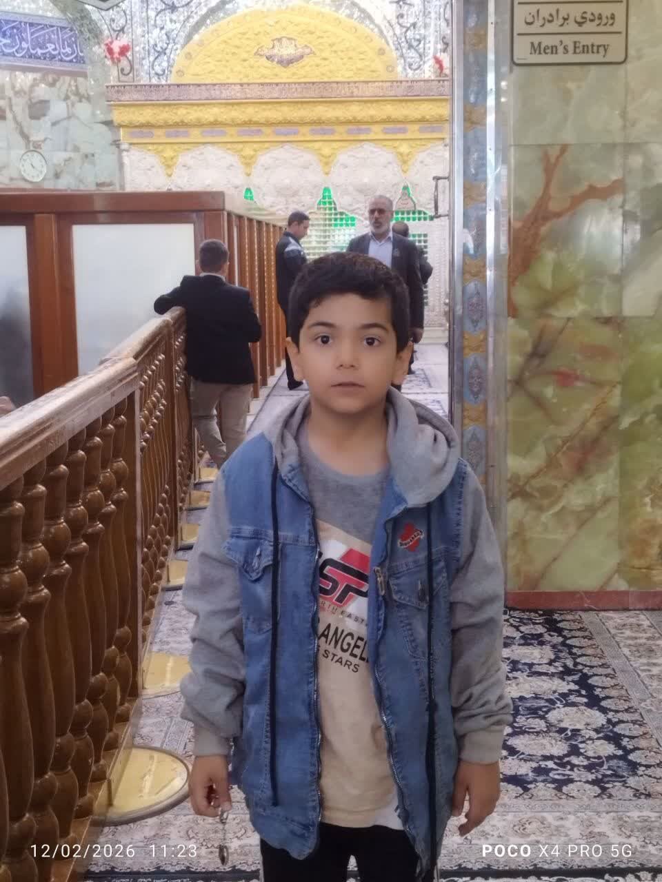 دیدار معاون امور طلاب باخانواده شهید دانشآموز غلامی