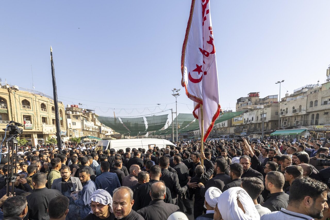مدينة النجف الأشرف تشهد مراسم تشييع آية الله العظمى الشيخ محمد إسحاق الفياض (فيديو وصور)