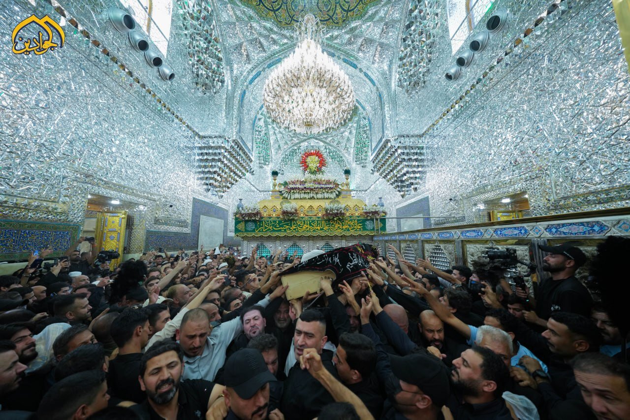 مدينة النجف الأشرف تشهد مراسم تشييع آية الله العظمى الشيخ محمد إسحاق الفياض (فيديو وصور)