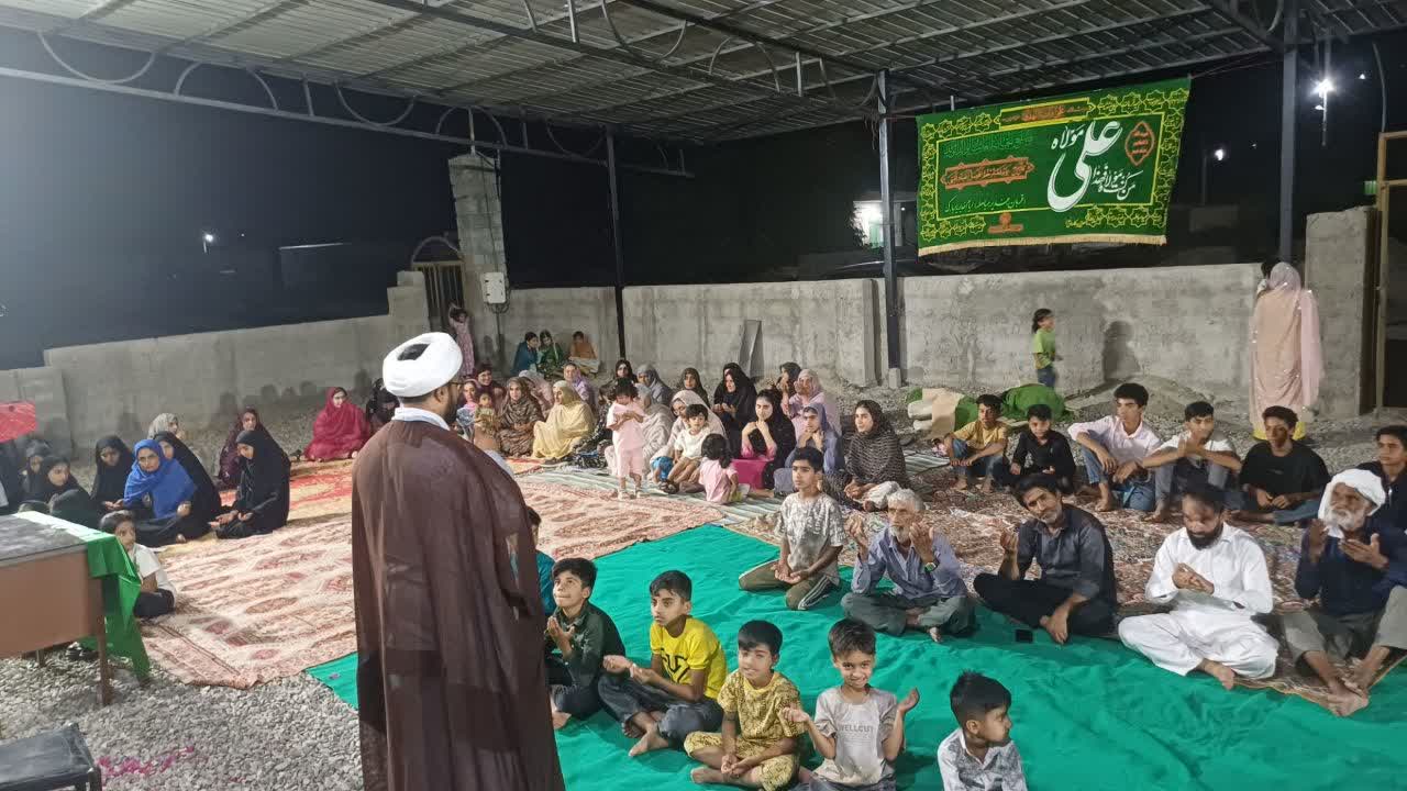 اعزام روحانیون در ایام عید غدیر در مناطق بخش سندرک