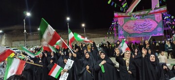 تصاویر/ خروش حماسی در دندی؛ تجدید میثاق با ولایت در نود و هشتمین موج بیدار