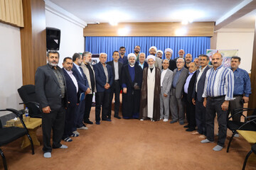 تصاویر / گردهمایی روسای شورای هیئات مذهبی استان مازندران در دفتر نماینده ولی فقیه در مازندران
