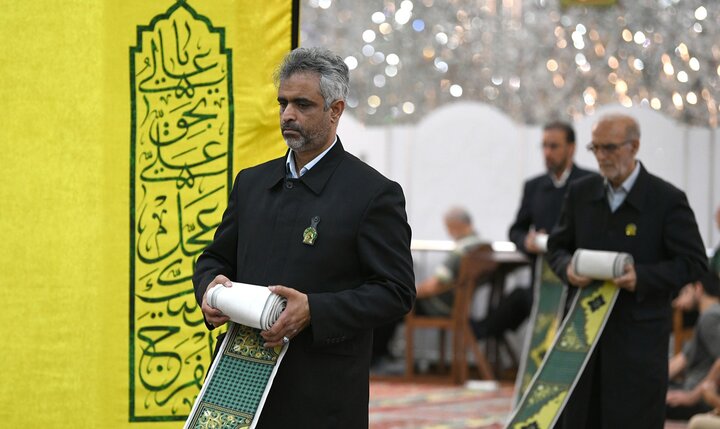 تصاویر/ گرامیداشت ولات امام موسی کاظم(ع) در حرم حضرت عبدالعظیم(ع)