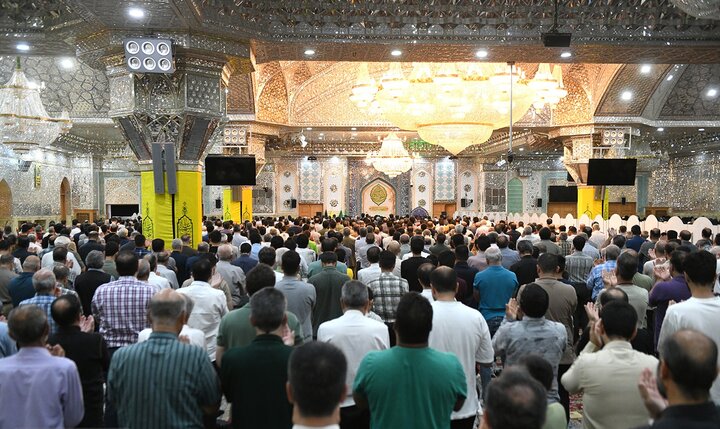 تصاویر/ گرامیداشت ولات امام موسی کاظم(ع) در حرم حضرت عبدالعظیم(ع)