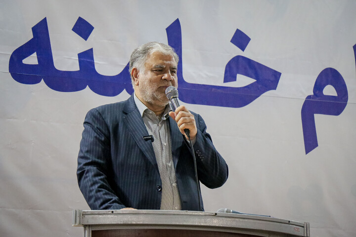 تصاویر/ رونمایی از بزرگ‌ترین تمثال قائد شهید حضرت آیت‌الله العظمی سیدعلی حسینی خامنه‌ای قدس سره