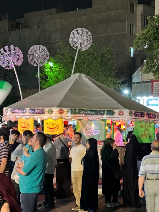 تصاویر/ نود و هشتمین شب اجتماع مردمی میدان نبرد
