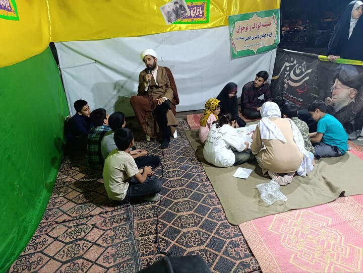تصاویر| موکب جهادی قاسم بن الحسن واقع در میدان اجتماعات شهید آیت الله رئیسی(ره) بیرجند