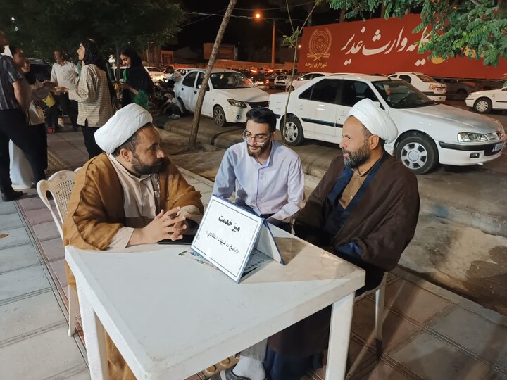 تصاویر| موکب جهادی قاسم بن الحسن واقع در میدان اجتماعات شهید آیت الله رئیسی(ره) بیرجند