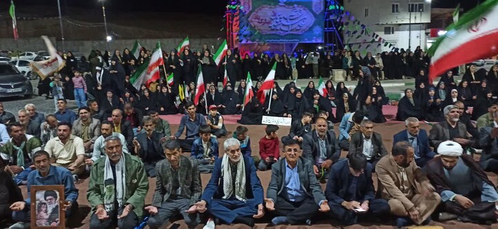 تصاویر/ خروش حماسی در دندی ؛ تجدید میثاق با ولایت در نود و هشتمین موج بیدار