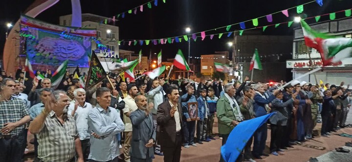 تصاویر/ خروش حماسی در دندی ؛ تجدید میثاق با ولایت در نود و هشتمین موج بیدار