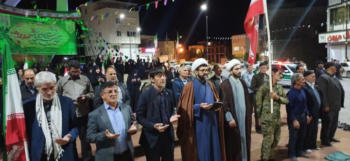 تصاویر/ خروش حماسی در دندی ؛ تجدید میثاق با ولایت در نود و هشتمین موج بیدار