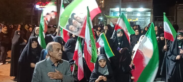 تصاویر/ خروش حماسی در ورزقان؛ تجدید میثاق با ولایت در نود و هشتمین موج بیدار