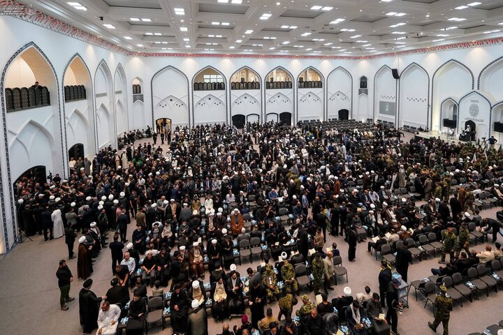 إقامة مجلس الفاتحة على روح آية الله العظمى الفياض في النجف الأشرف