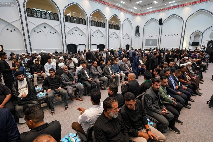 إقامة مجلس الفاتحة على روح آية الله العظمى الفياض في النجف الأشرف