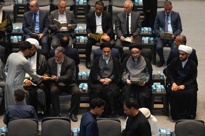 إقامة مجلس الفاتحة على روح آية الله العظمى الفياض في النجف الأشرف