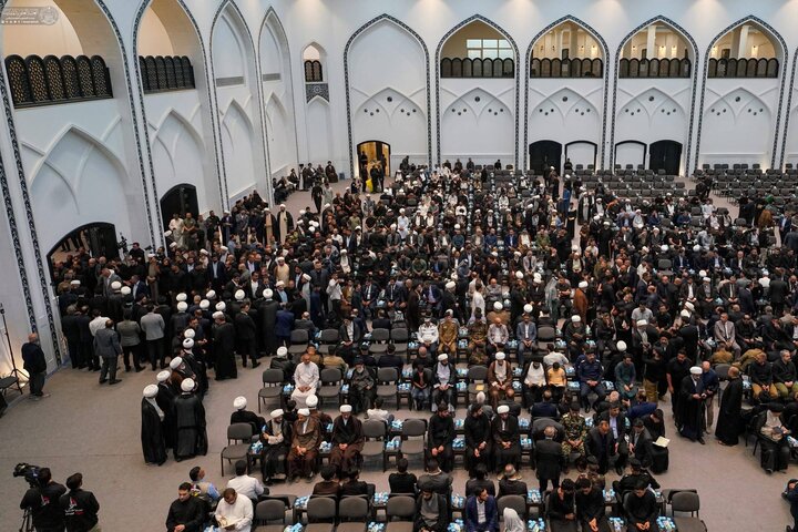 إقامة مجلس الفاتحة على روح آية الله العظمى الفياض في النجف الأشرف