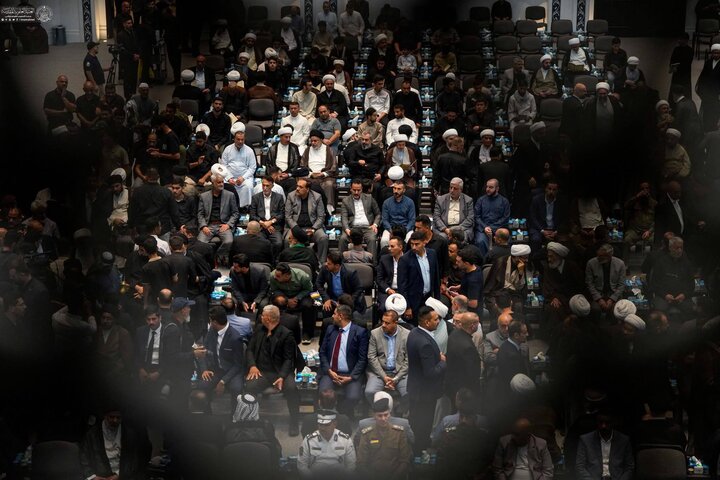 إقامة مجلس الفاتحة على روح آية الله العظمى الفياض في النجف الأشرف