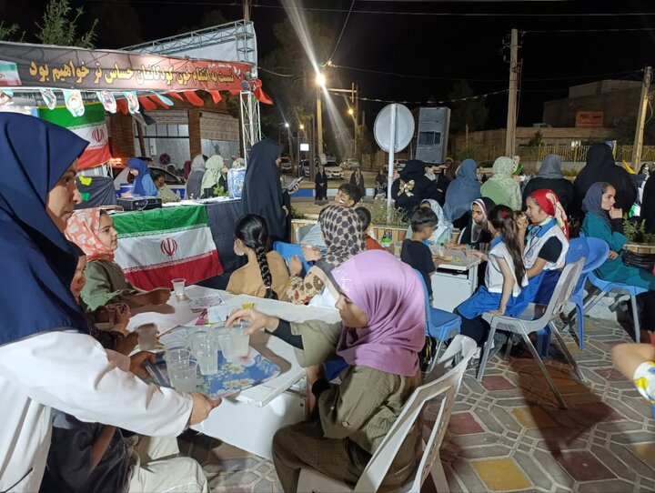 تصاویر/ اجتماع مردمی شب های اقتدار آرادان