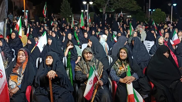 تصاویر/ اجتماع بزرگ شب های اقتدار ایوانکی