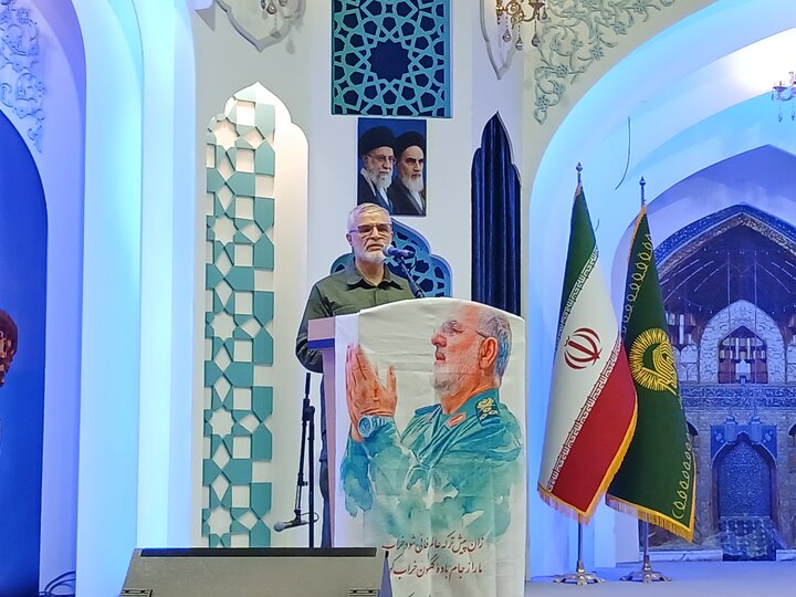 تصاویر /مراسم گرامیداشت سپهبد شهید پاکپور در حرم مطهر رضوی