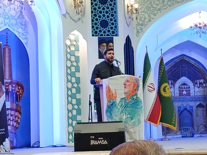 تصاویر /مراسم گرامیداشت سپهبد شهید پاکپور در حرم مطهر رضوی