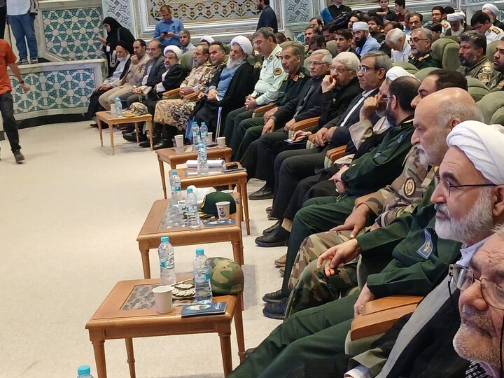 تصاویر /مراسم گرامیداشت سپهبد شهید پاکپور در حرم مطهر رضوی