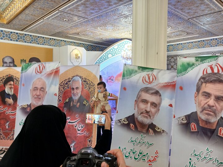 تصاویر /مراسم گرامیداشت سپهبد شهید پاکپور در حرم مطهر رضوی
