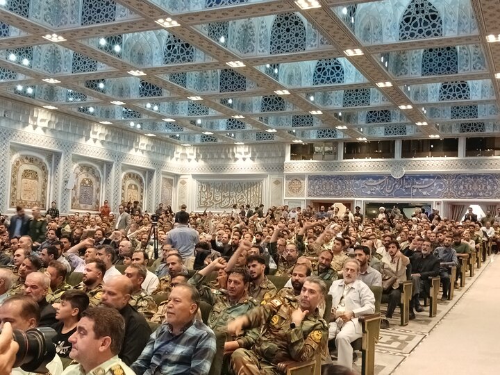 تصاویر /مراسم گرامیداشت سپهبد شهید پاکپور در حرم مطهر رضوی