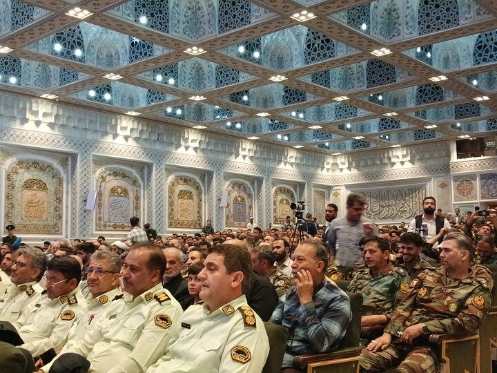 تصاویر /مراسم گرامیداشت سپهبد شهید پاکپور در حرم مطهر رضوی