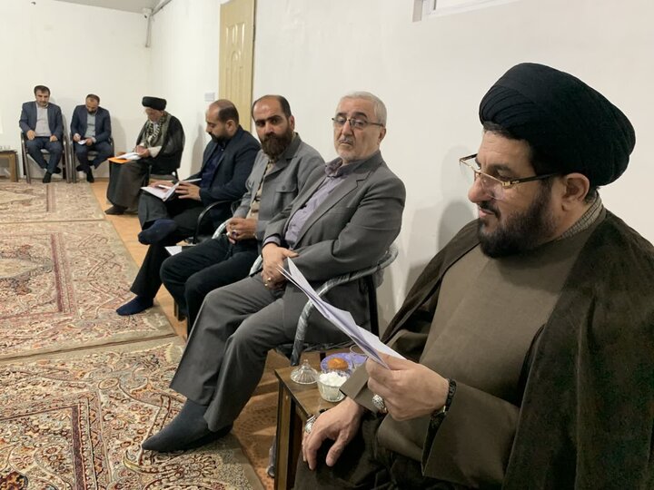 تصاویر / کارگروه هماهنگی برگزاری مراسم ماه محرم و صفر در دفتر امام جمعه بهشهر