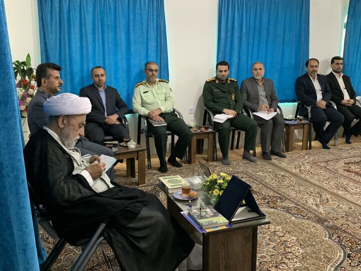 تصاویر / کارگروه هماهنگی برگزاری مراسم ماه محرم و صفر در دفتر امام جمعه بهشهر