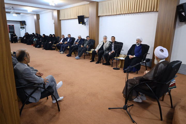 تصاویر / گردهمایی روسای شورای هیئات مذهبی استان مازندران در دفتر نماینده ولی فقیه در مازندران