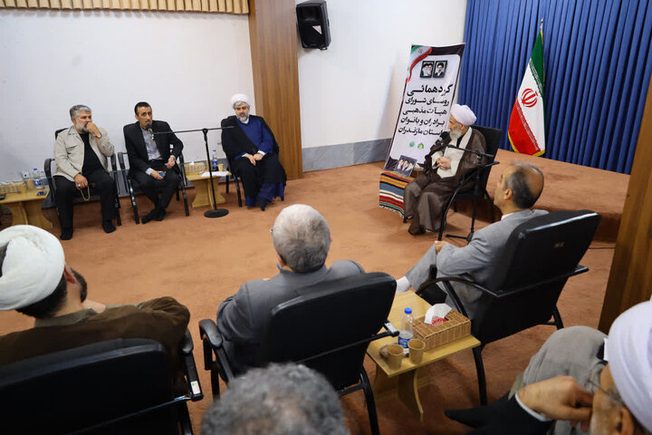 تصاویر / گردهمایی روسای شورای هیئات مذهبی استان مازندران در دفتر نماینده ولی فقیه در مازندران