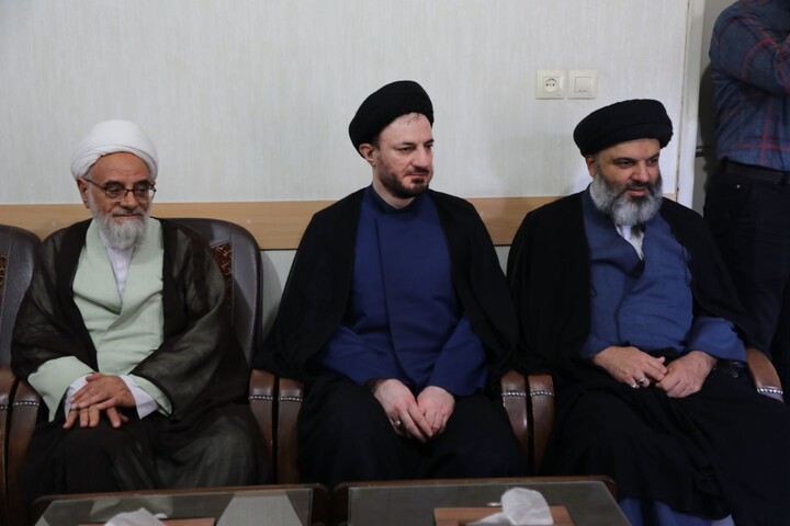 تصاویر/ دیدار مسئول دفتر امور اجتماعی و سیاسی حوزه های علمیه کشور با نماینده ولی فقیه در استان یزد