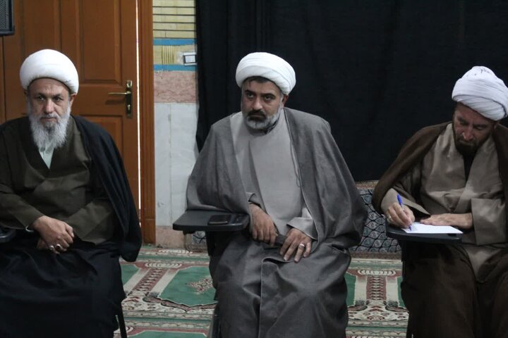 تصاویر/برگزاری جلسه مشترک نهادهای حوزوی «بلاغ مبین» و قرارگاه جنگ ترکیبی استان ایلام