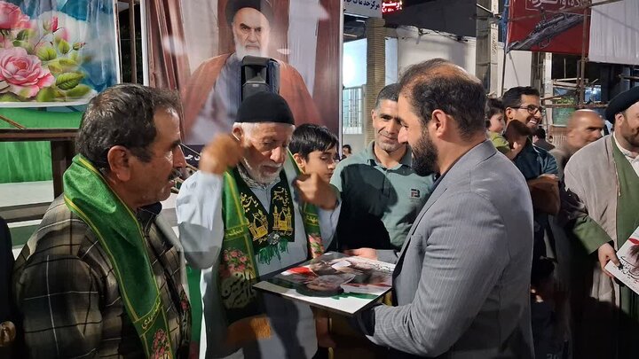 تصاویر/ تجلیل از سادات شهرستان جم