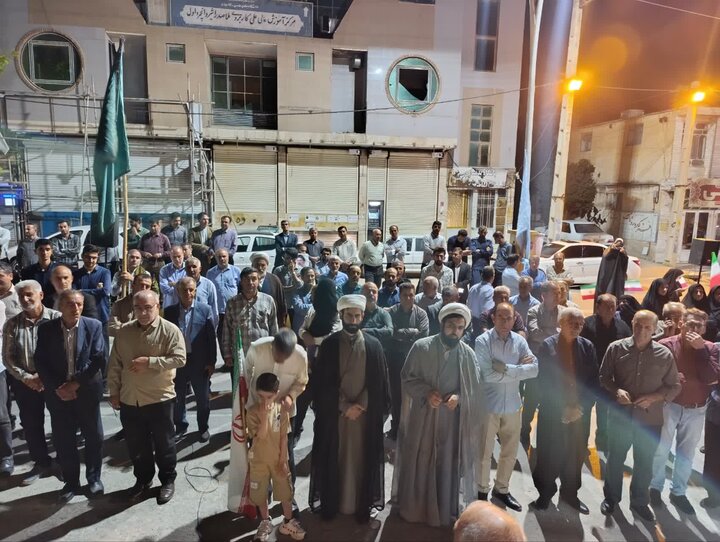 تصاویر/بیعت با ولایت چرداولی ها به شب نودو نهم رسید
