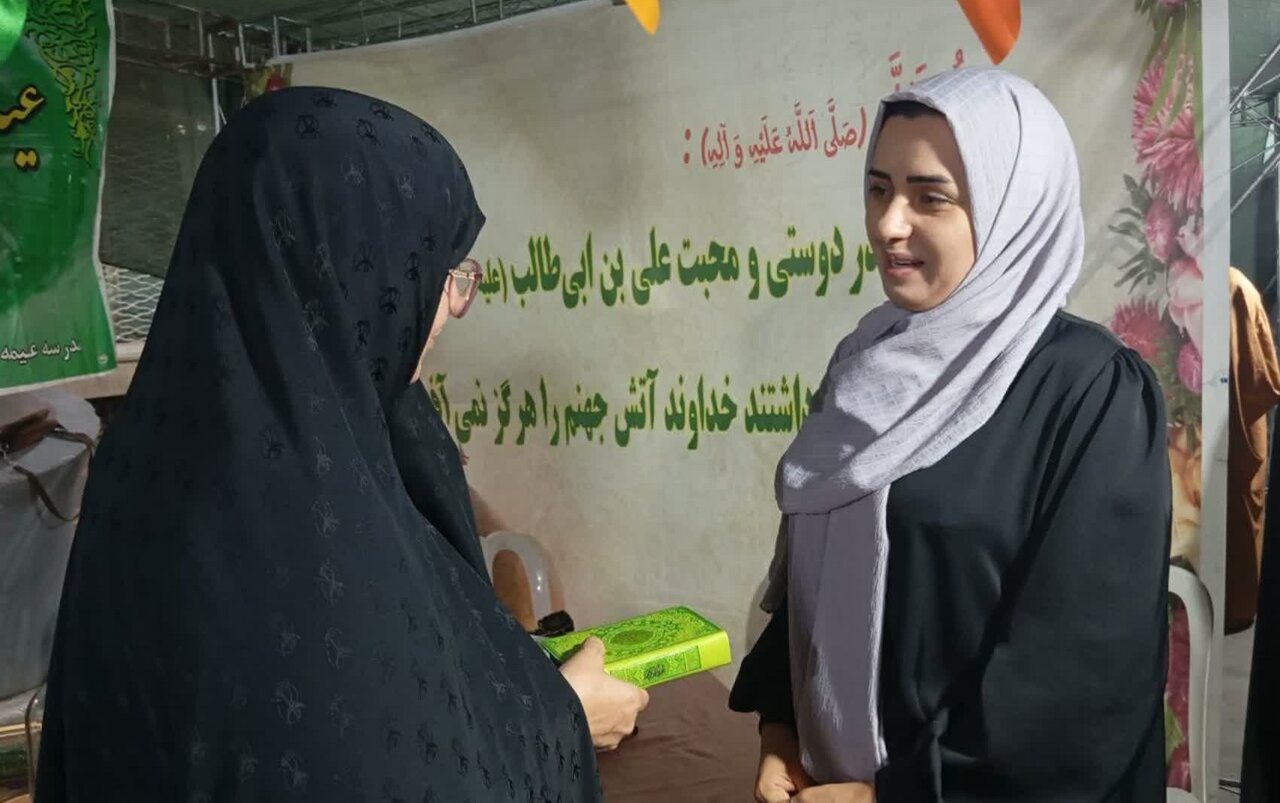 تصاویر/ فعالیت مدرسه علمیه تخصصی حضرت زینب کبری رفنجان در ایام عید غدیر