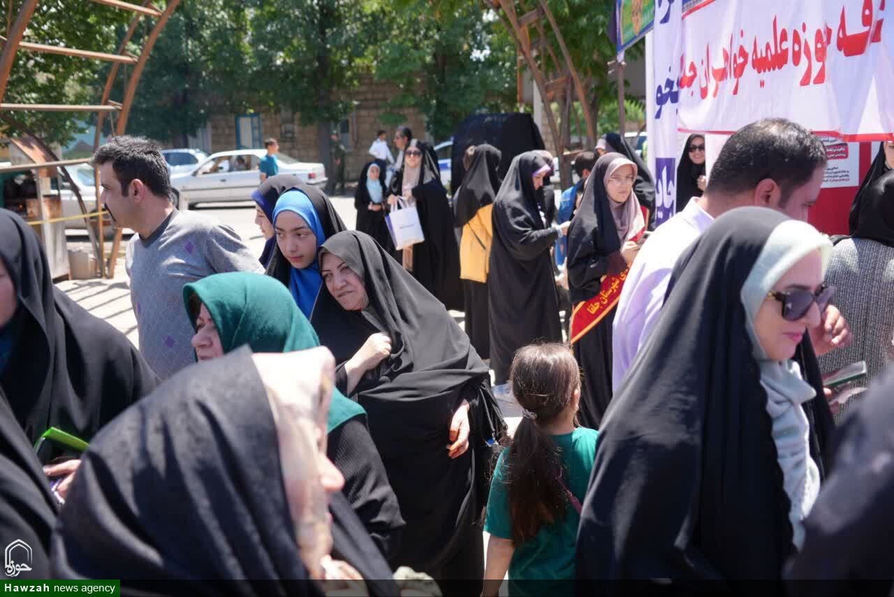 تکریم عید غدیر با محوریت ترویج معارف دینی؛ روایتی از خدمات چندمنظوره مدرسه علمیه فاطمیه جلفا + عکس