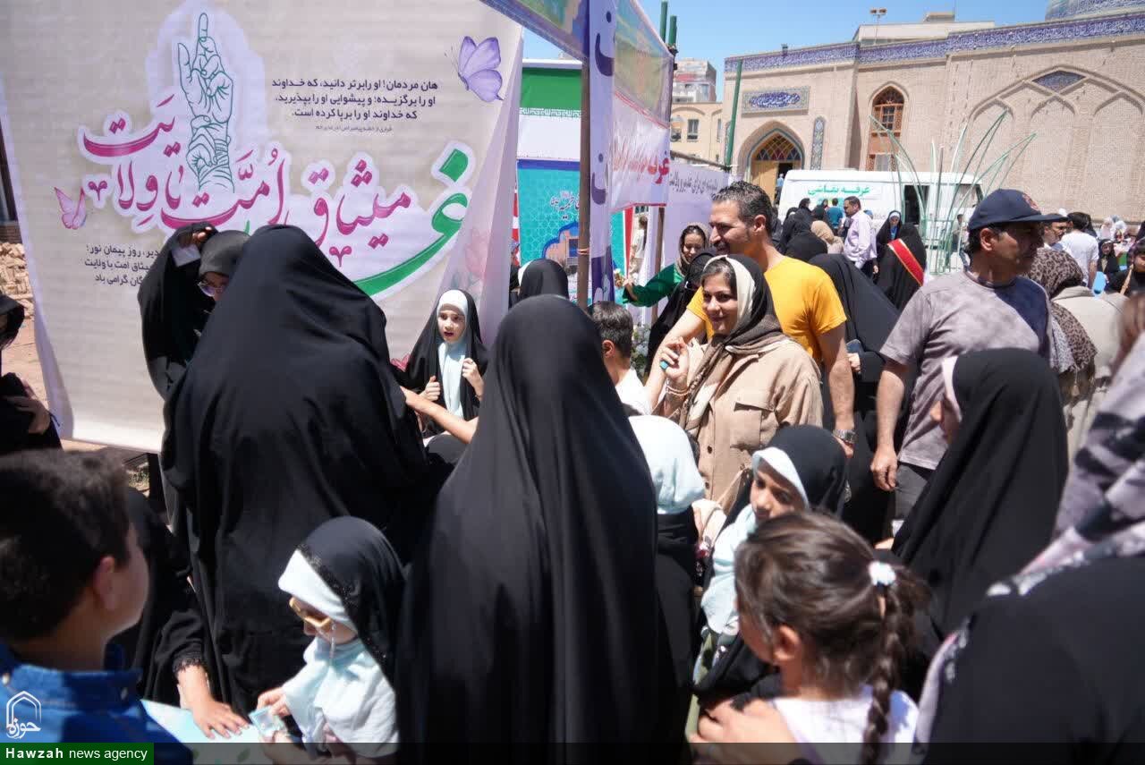 تکریم عید غدیر با محوریت ترویج معارف دینی؛ روایتی از خدمات چندمنظوره مدرسه علمیه فاطمیه جلفا + عکس