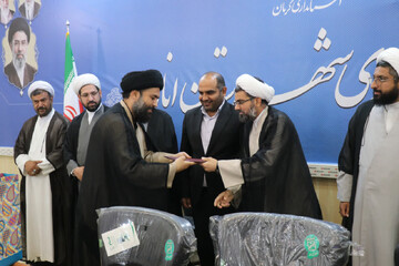 تصاویر/ تودیع معارفه مدیر اداره تبلیغات اسلامی شهرستان انار