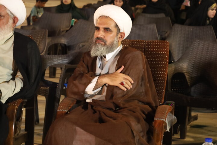 تصاویر/مراسم عمامه گذاری طلاب مدرسه علمیه صاحب‌الزمان عج بشاگرد