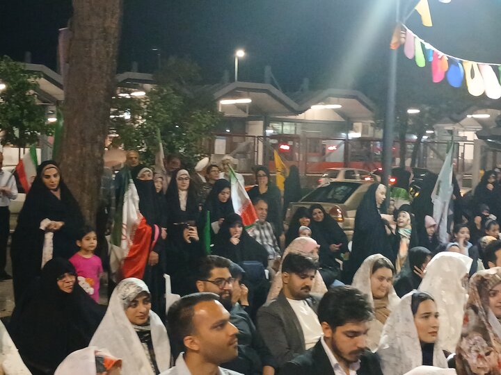 تصاویر/ صدمین اجتماع انقلابی مردمی همراه با جشن ازدواج دانشجویی در مشهدمقدس