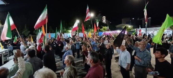 تصاویر/ حضور حماسی محمودآباد