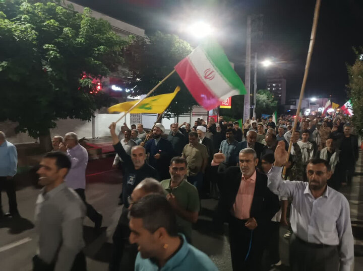 تصاویر/ حضور حماسی محمودآباد