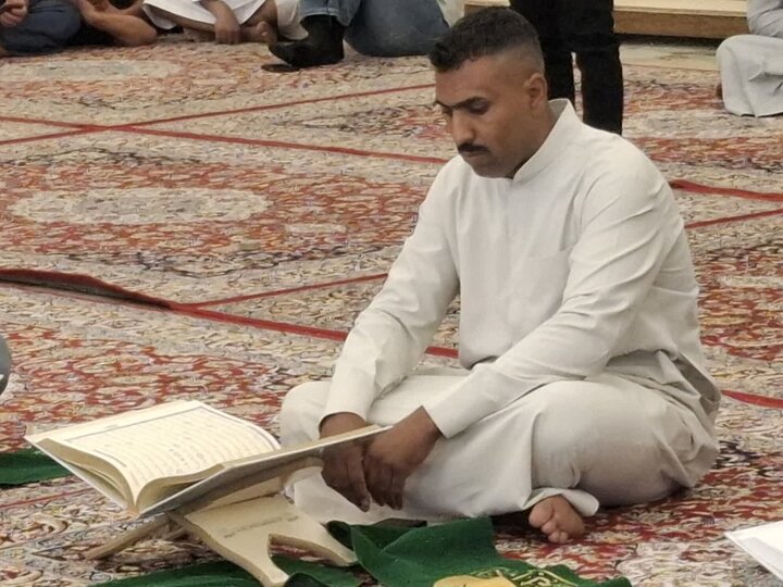 تصاویر / محفل  انس با قرآن  در حرم کاظِمَیْن عراق،