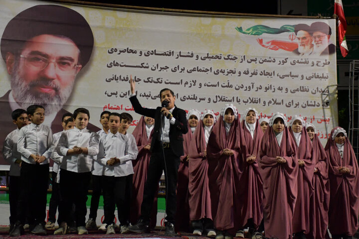 تصاویر/ طنین فریاد حمایت از اقتدار ایران در «سنگر خیابان»؛ تداوم حضور میدانی مردم سلماس در تجمعات شبانه